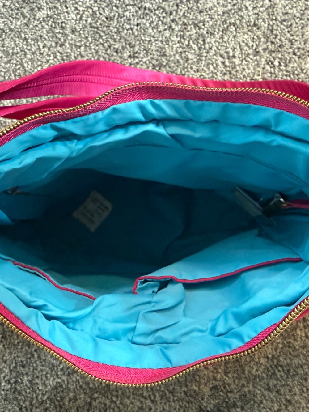 Travelon Anti-Theft Classic Crossbody Hobo Bag Pink Fuchsia NWT - Picture 6 of 9
